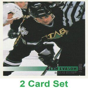 Dean Evason Hockey Card Collection